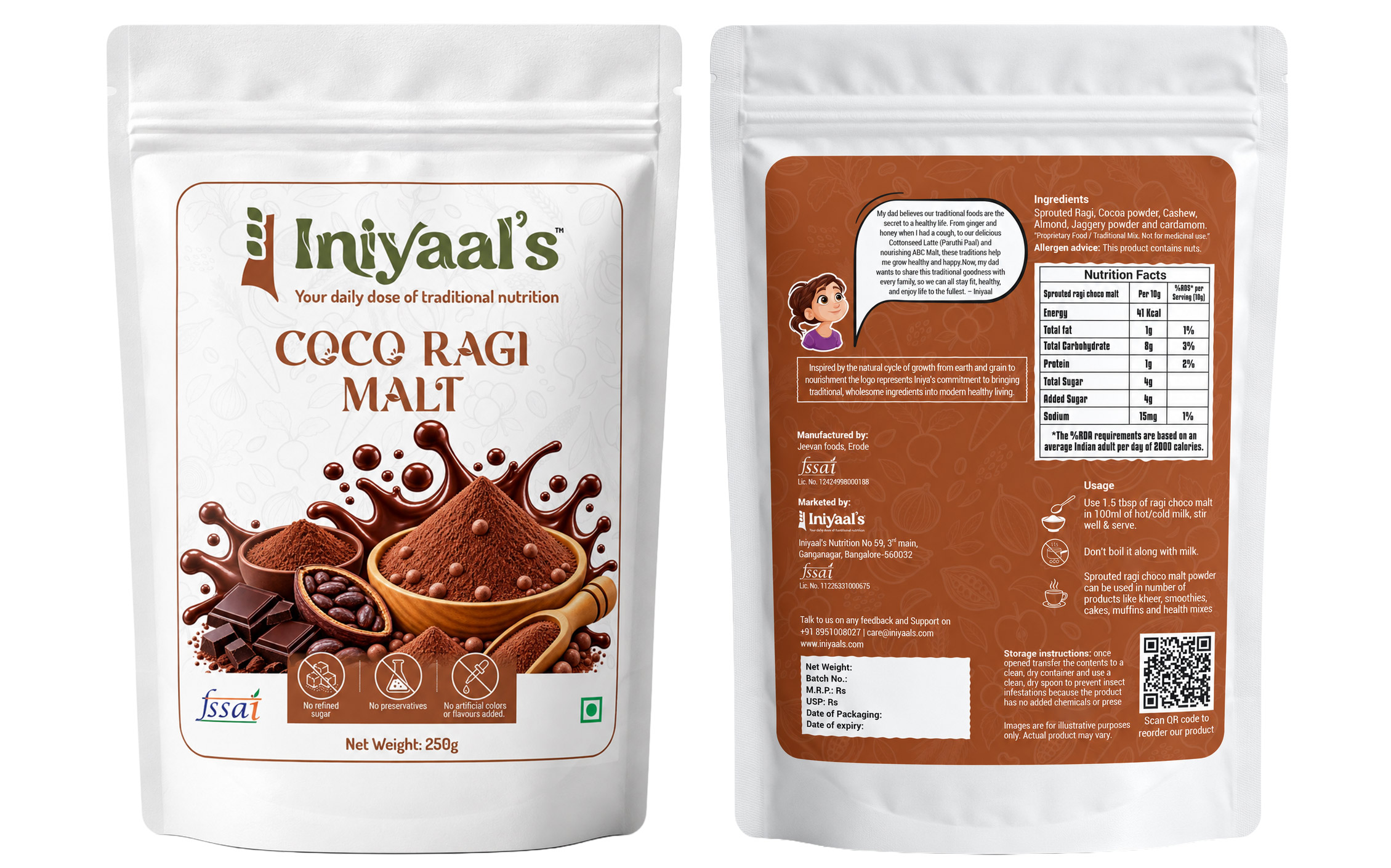 Sprouted Ragi Coco (Powder) - Image 2