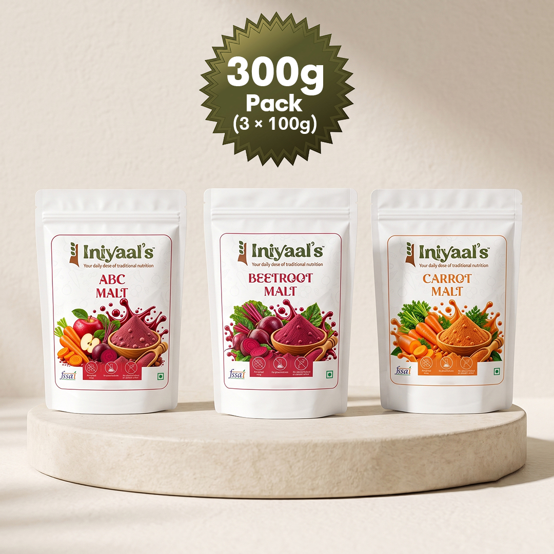 Glow & Radiance Trio (100g x 3) (ABC Malt + Beetroot Malt + Carrot Malt)