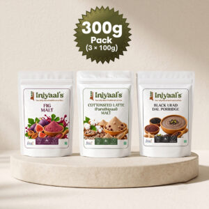 Heritage Vitality Trio (100g x 3) (Fig Malt + Paruthi Paal + Black Urad Dal Kanji)