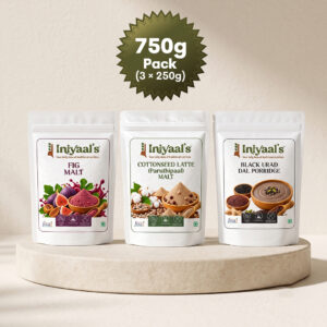 Heritage Strength Pack (250g x 3) (Fig Malt + Paruthi Paal + Black Urad Dal Kanji)